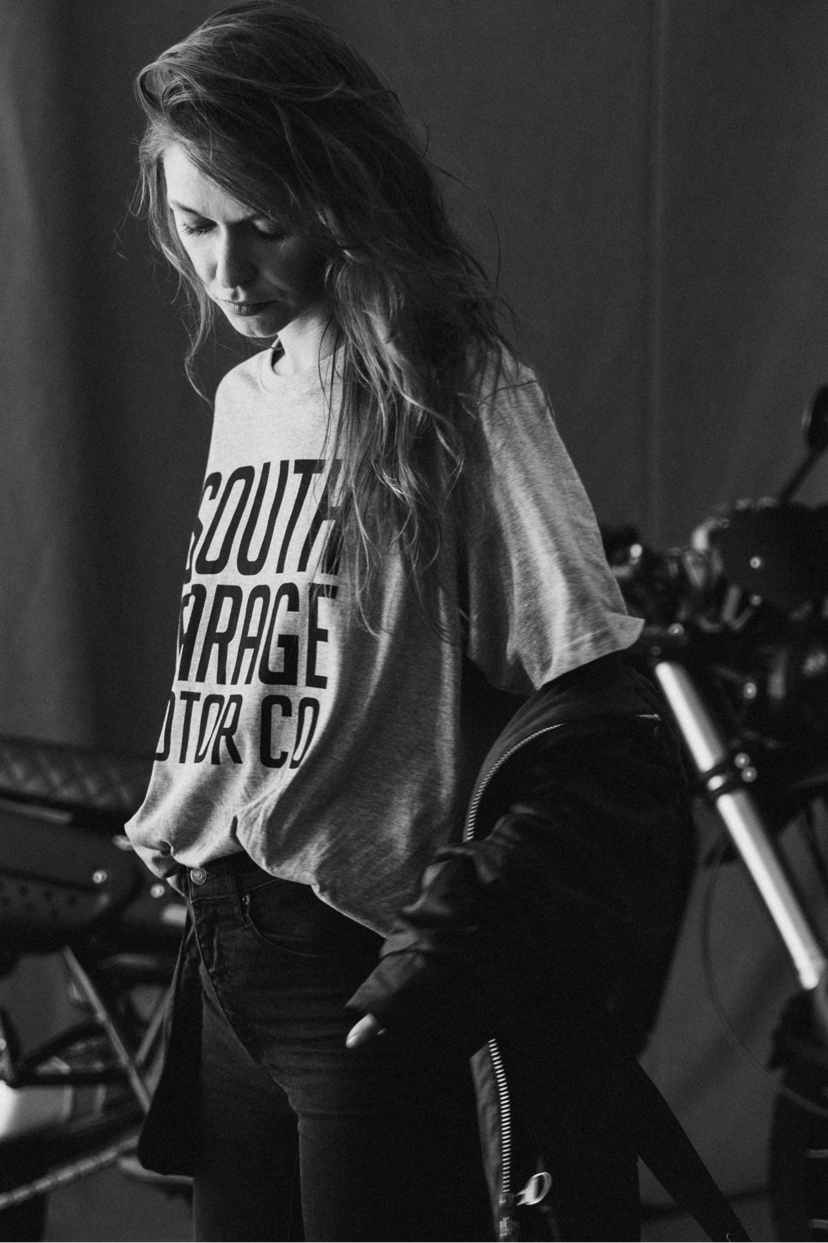 MOTOR CO 03 T-SHIRT - LIGHT GRAY