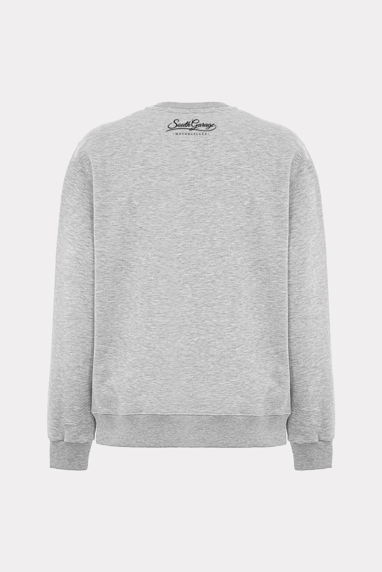 CUSTOM MOTORCYCLE SWEATSHIRT 02 - GREY