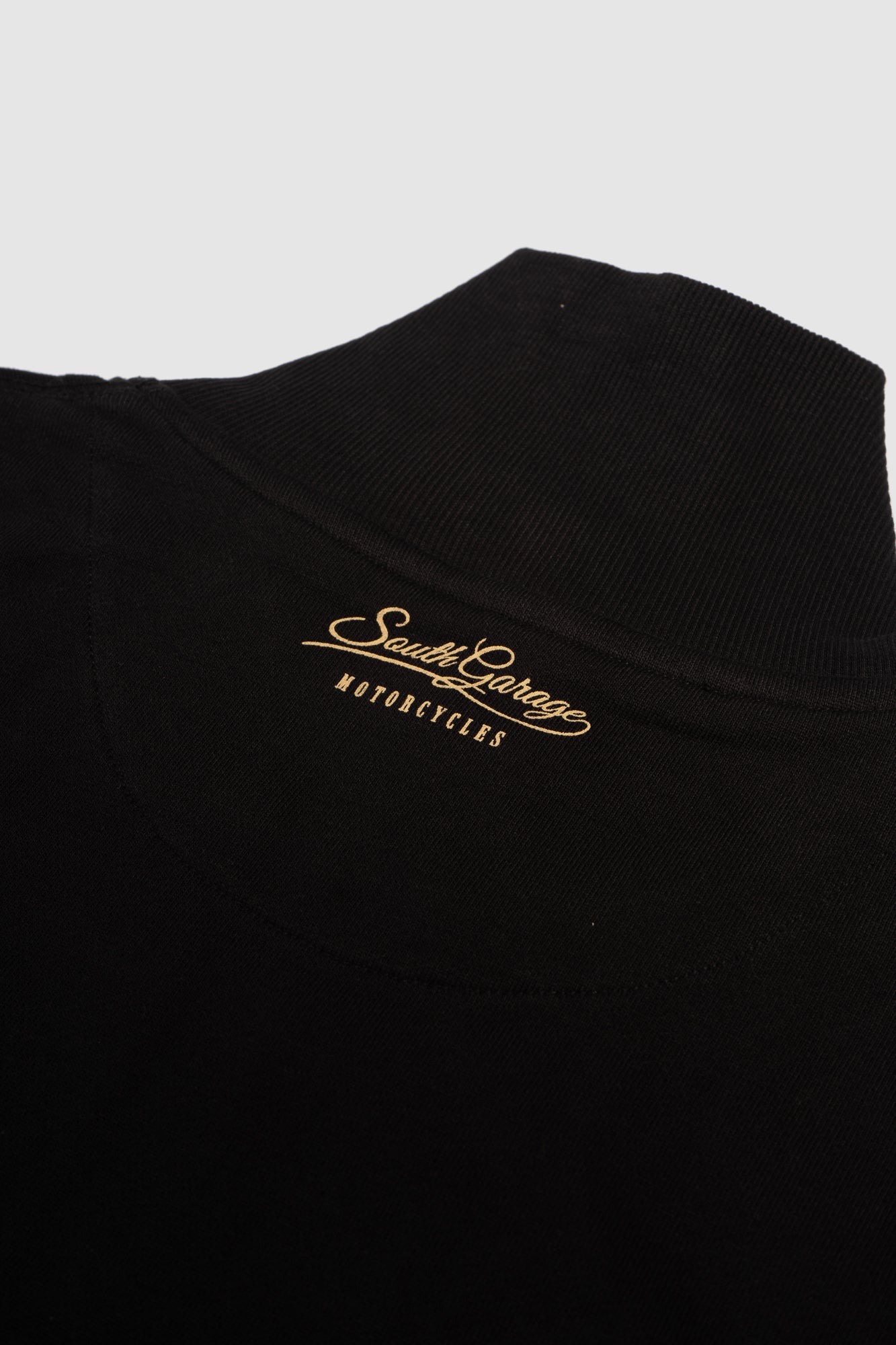 MOTOR CO 03 ZIP-UP SWEATSHIRT - BLACK