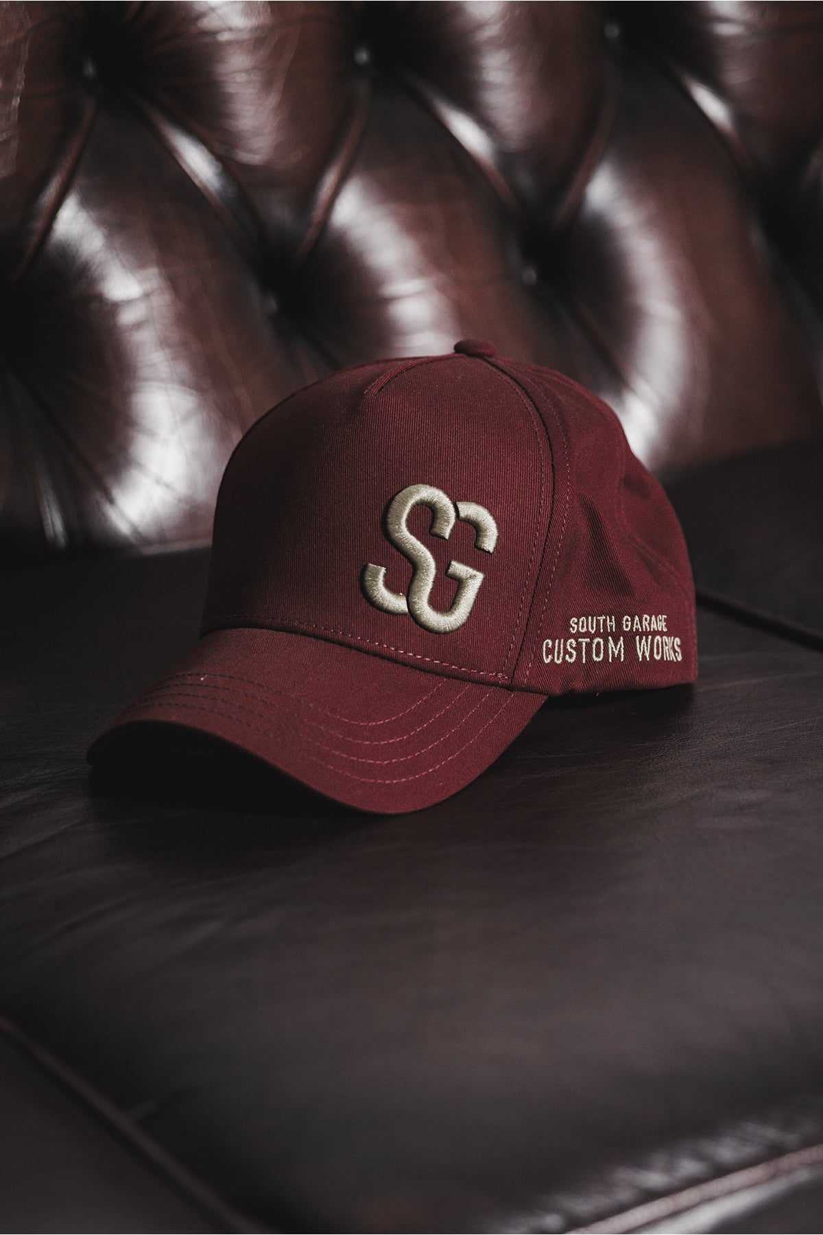 COLLEGE HAT - BURGUNDY