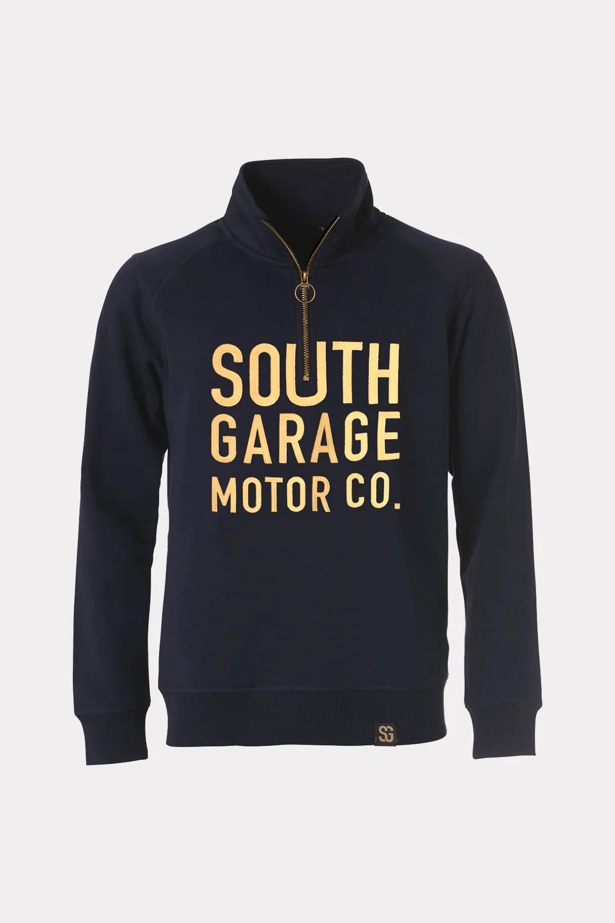 MOTOR CO 03 ZIP-UP SWEATSHIRT - BLACK