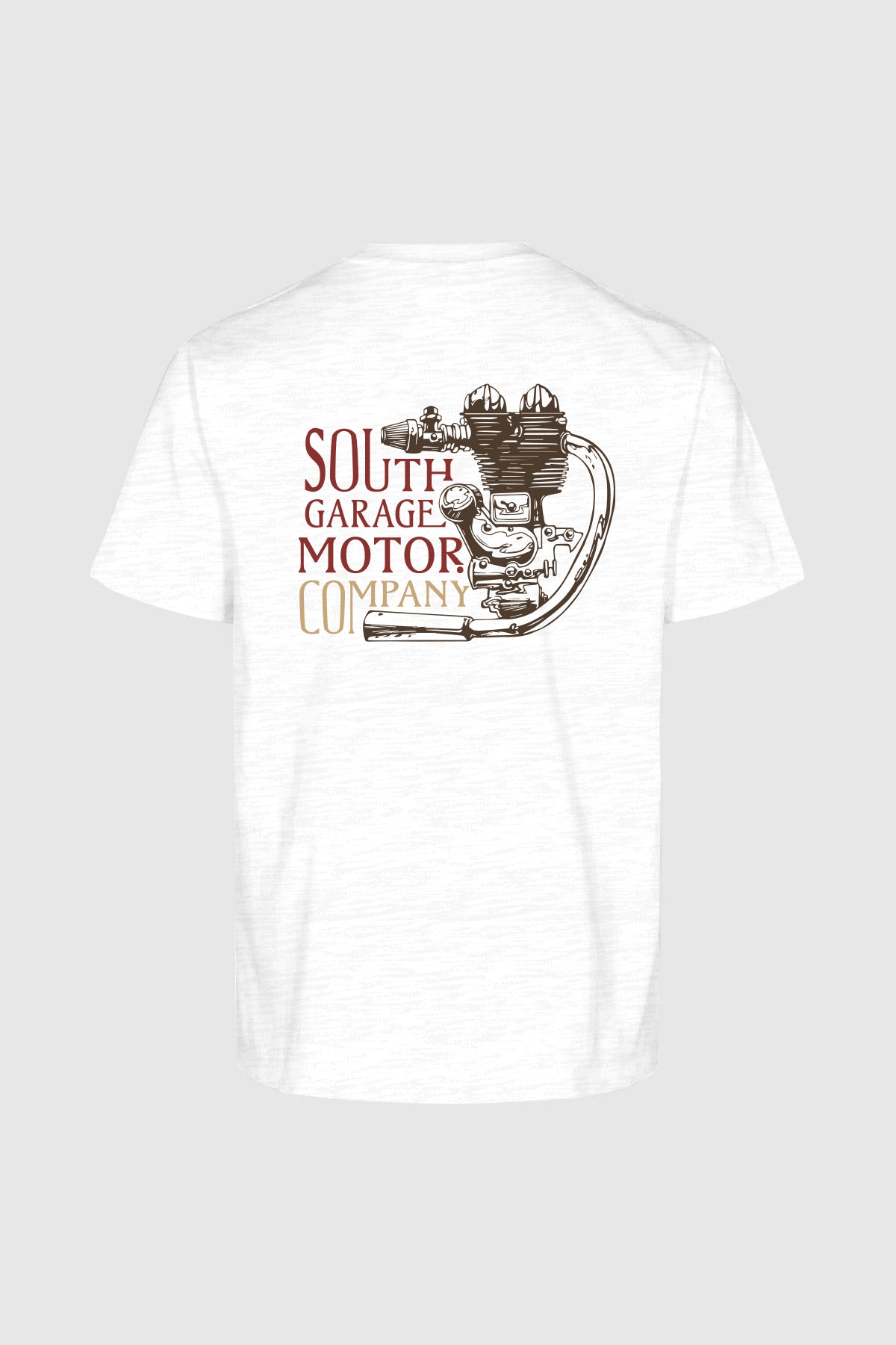 T-SHIRT OLD ENGINE 07 - WHITE