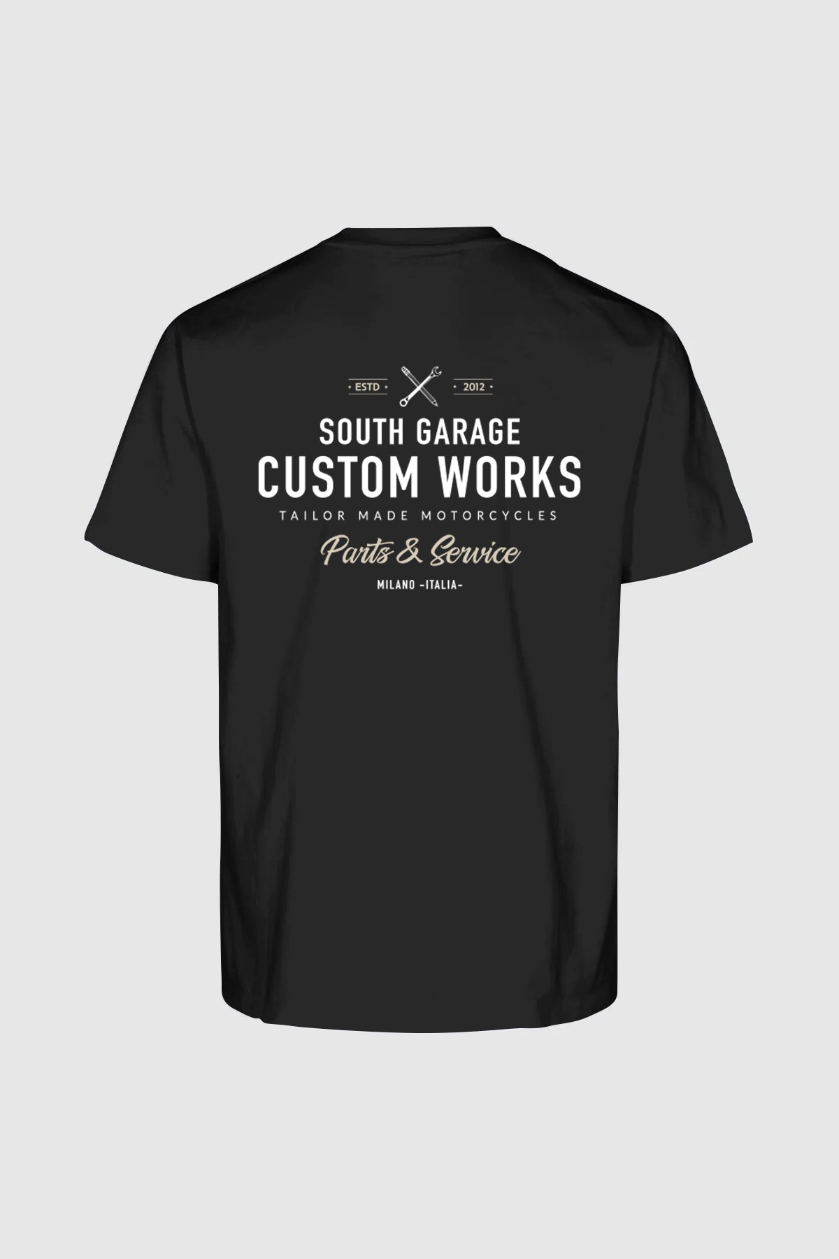 CUSTOM WORKS 04 T-SHIRT - BLACK