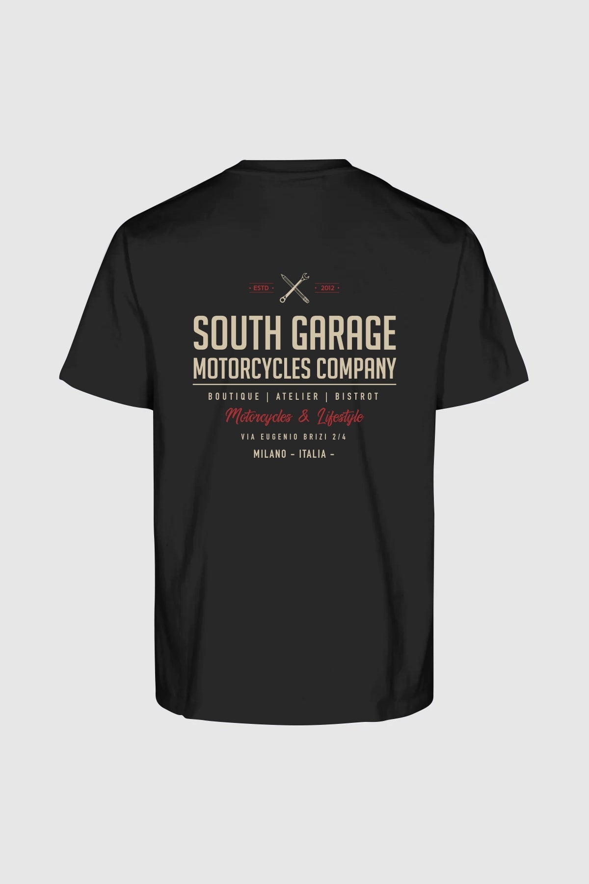 INSTITUTIONAL T-SHIRT 01 - BLACK